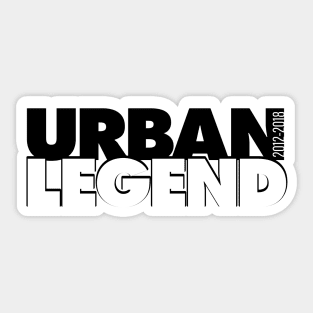Urban Legend Sticker